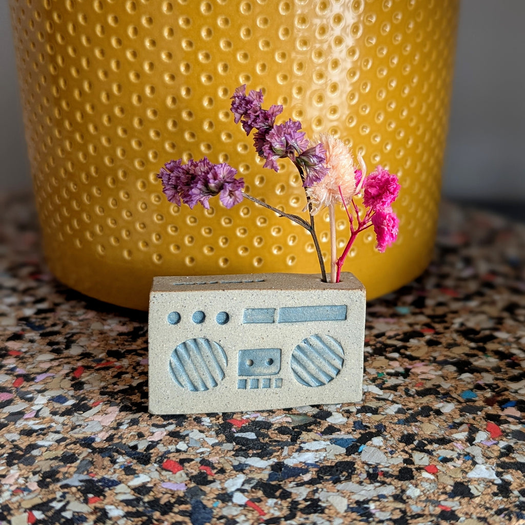 Mini Boombox Ceramic