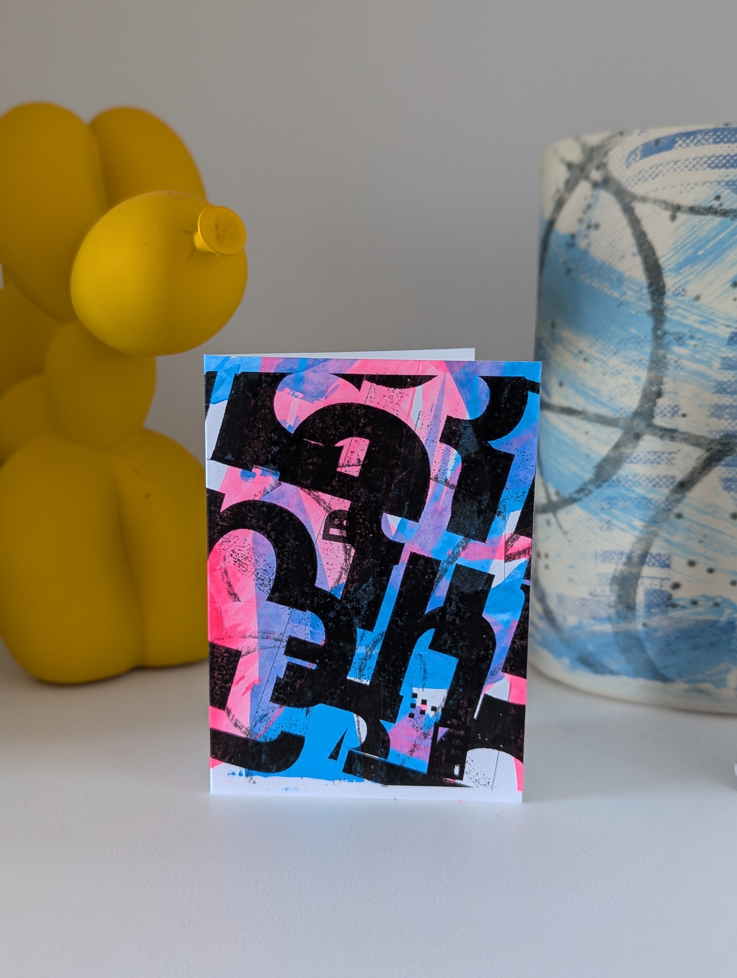 Pack of 4 mini note cards
