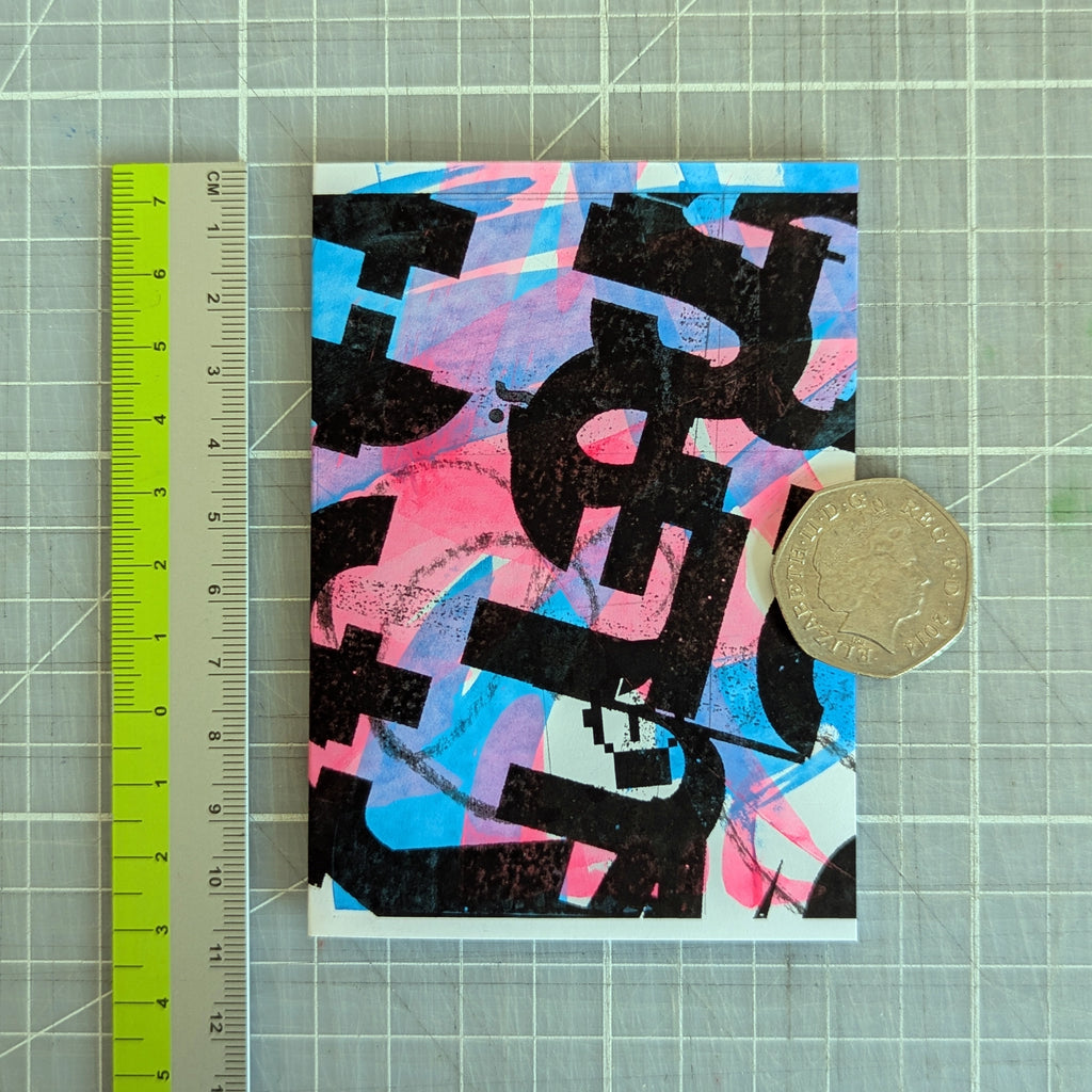 Pack of 4 mini note cards